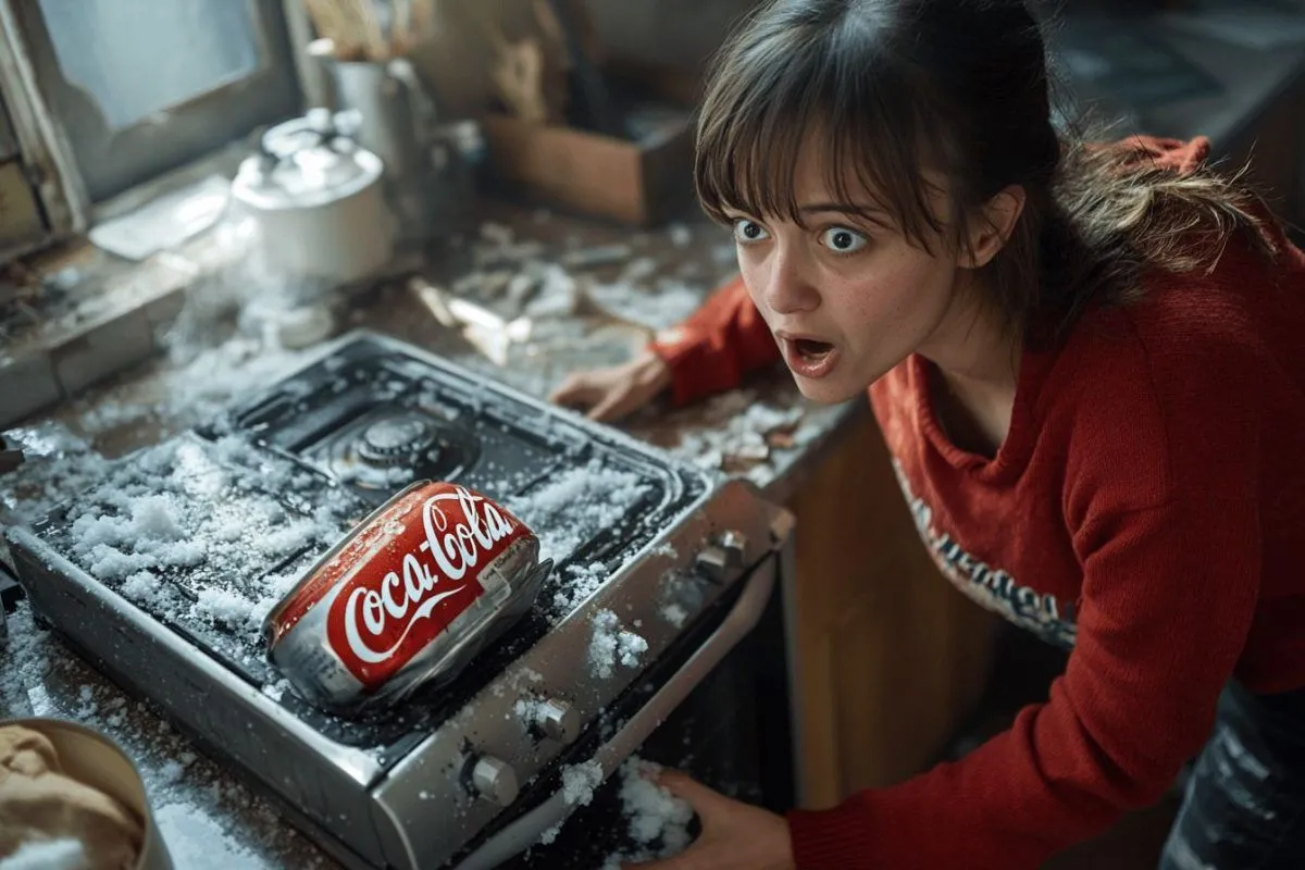 Eine überraschende entdeckung: cola und salz als ofenreiniger